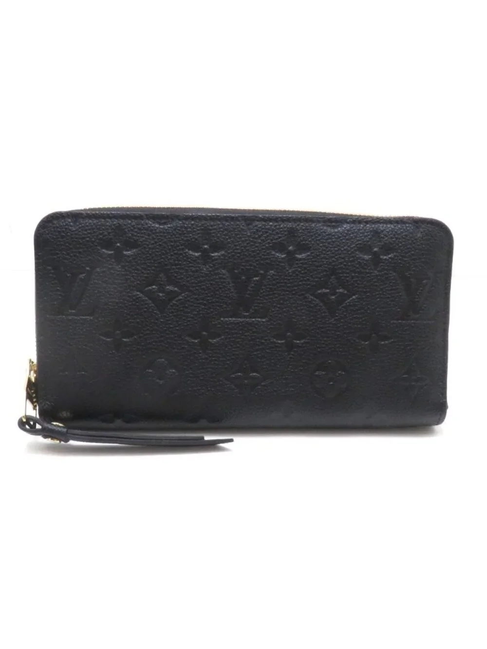 Louis Vuitton Zippy Wallet Monogram Empreinte Noir Bicolor